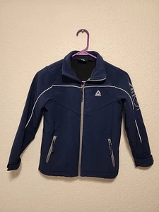 Boys Reebok Active Jacket Size 7 Blue - Picture 1 of 11