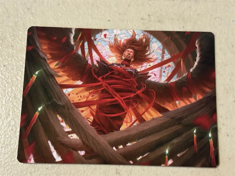 mtg Sigarda's Imprisonment, Innistrad Crimson Vow Art Series card 16/81 - Image 1 of 1