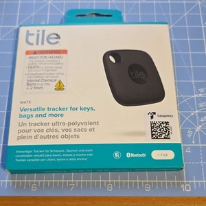 NEW Tile Mate 2022 Bluetooth Item Finder 60m finding range + Alexa & Google - Zdjęcie 1 z 2