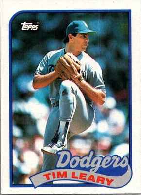 1989 Topps Tim Leary #249 Los Angeles Dodgers - Image 1 of 2