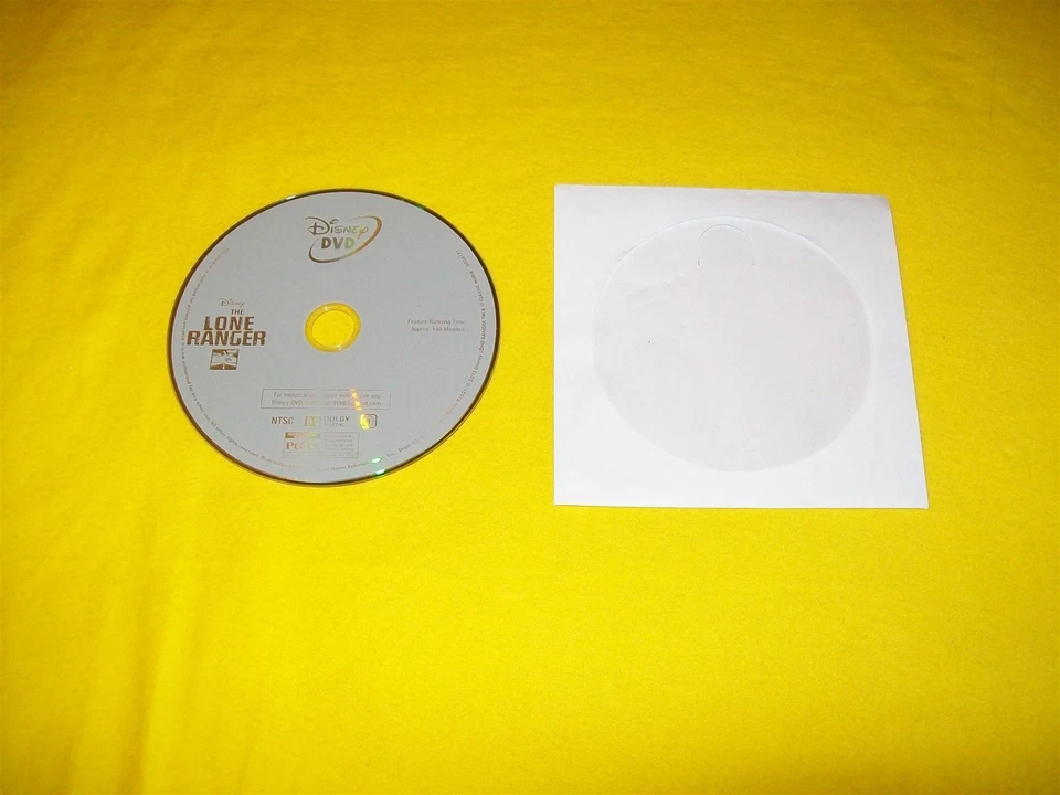 THE LONE RANGER DVD DISC ONLY NO CASE JOHNNY DEPP ARMIE HAMMER WALT DISNEY - Image 1 of 1