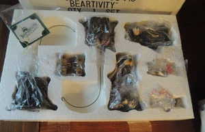 BEARFOOTS Nativity Beartivity SET Christmas 7-Piece No. 50410 BIG SKY CARVERS - Picture 1 of 17