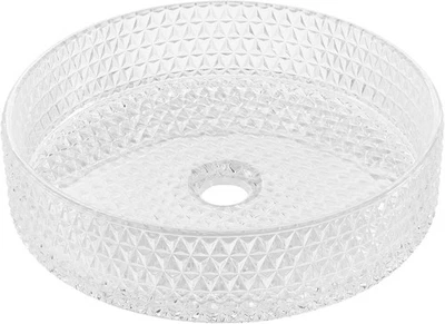 Fregadero de vaso de vidrio redondo Swiss Madison Well Made Forever SM-VS320, caché 15,75" Foto 1 de 4