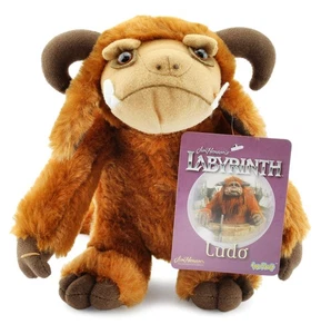 Peluche Labyrinth Movie Ludo de Toy Vault, juguete de peluche Jim Henson Productions - Imagen 1 de 10