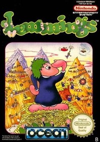 Lemmings - Nintendo Entertainment NES Puzzle Videospiel OVP