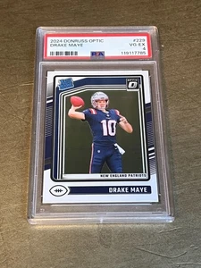 2024 Donruss Optic Drake Maye #229 PSA 4 - Picture 1 of 4