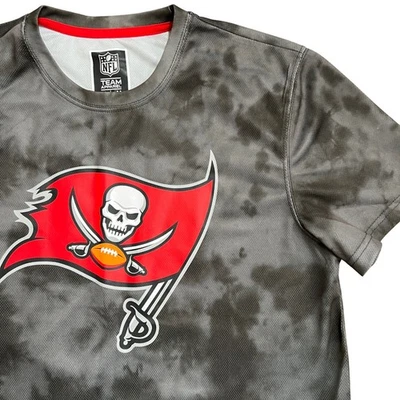 Tampa Bay Buccaneers NFL Equipo Ropa Tie Dye Camiseta Para Hombre Grande Gris Rojo Foto 1 de 4