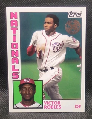 Victor Robles 2019 Topps Update 1984 35th Anniversary #84-47 Washington - Image 1 of 2