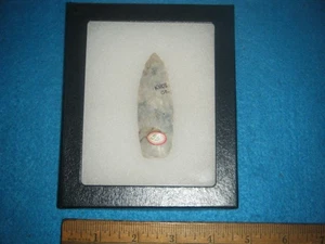 3 Zoll   INDISCHES ARTEFAKT PALEO ACHATBECKEN VON KNOX Co. INDIANA - Bild 1 von 5