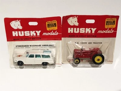 TRACTOR HUSKY STUDEBAKER Y VOLVO VINTAGE AÑOS 60 COMO NUEVO EN LAS TARJETAS Foto 1 de 4