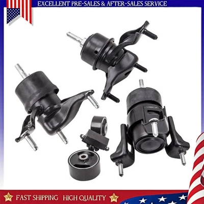 4Pc Engine & Transmission Mount Set For Toyota Camry 2002-2009 2.4L - Image 1 of 4