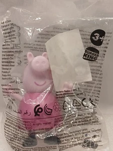 Peppa Pig “George” Blue Burger King Meal Toy Sealed Figure - Picture 1 of 2