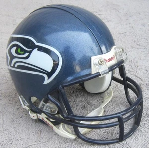 Vintage SEATTLE SEAHAWKS Riddell 3 5/8 MINI HELMET - Picture 1 of 6
