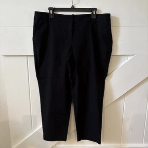 NWT Worthington Petite Modern Fit Women's Black Ankle Pants Size 14P Business - Picture 1 of 13