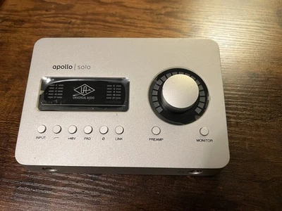 Universal Audio Apollo Solo (2024 Thunderbolt 3, macOS, silver), heritage  - Image 1 of 4