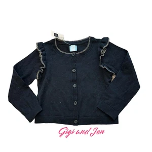 Baby Gap Factory Toddle Cardigan 18 - 24 Months Black - Picture 1 of 4