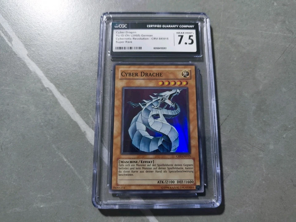 Cyber Drache Yu-Gi-Oh 2005 Cybernetic Revolution CGC 7.5 - Bild 1 von 2