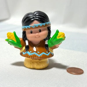 Fisher Price Little People Thanksgiving Indianer Indianer Mädchen Figur 2006 - Bild 1 von 8