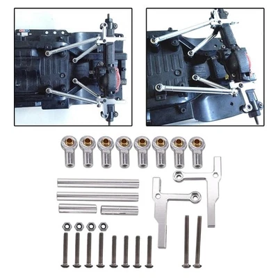 pour Tamiya CC01 RC Crawler Voiture En Métal Cravate Tige Rotule Châssis Tige - Photo 1/4