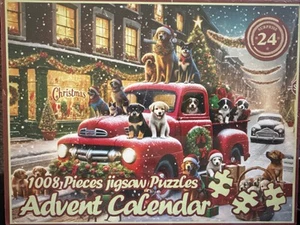 Advent Calendar 2024 Christmas Jigsaw Puzzle - 1008 Pieces Christmas Countdown.. - Picture 1 of 2
