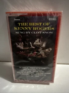 The Best of Kenny Roger Sung by Clint Snow Cassette New Sealed Free UK Postage - Picture 1 of 2