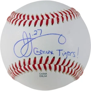 Jake Fraley Signed Rawlings Baseball Cincinnati Reds LSU Tigers Photo Proof COA - Foto 1 di 8