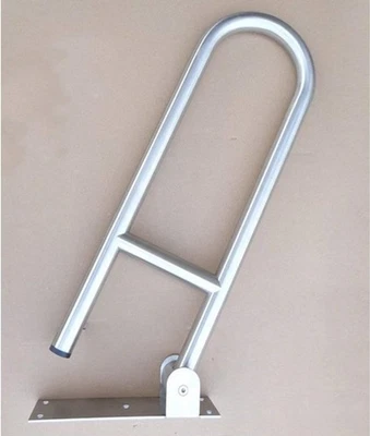 30" Toiltet Flip Up Support-Safety Rail- Brushed Nickle  - Image 1 of 3