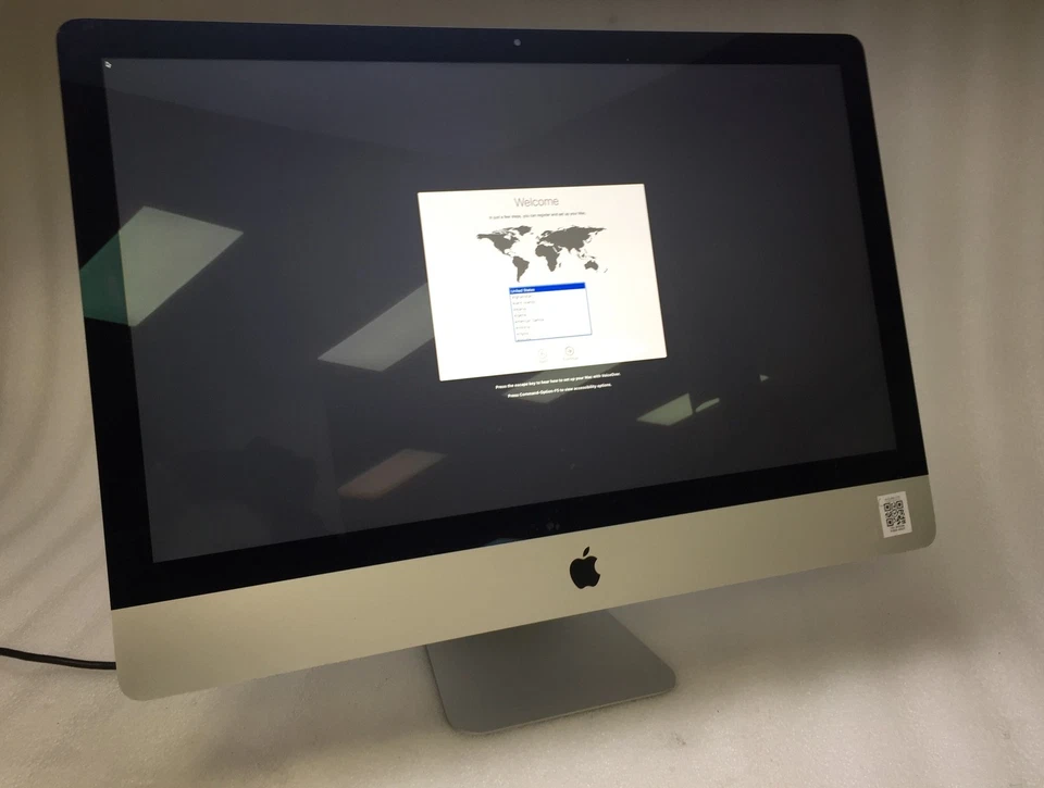 Apple iMac A1419 2015 Intel Core i5-4590 3.3GHz 8GB RAM 1TB HDD AMD Catalina - Image 1 of 4