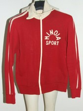 Shirt Bike Jacket Cycling Heroic Vintage 70'S Makhlouf Acrylic Embroidered