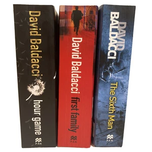 lotto 3 libri edizione inglese David Baldacci originale gialli thriller brossura - Imagen 1 de 11