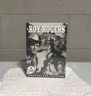 Roy Rogers (VHS, 1995) 10 Full Length Features Collectors Edition New Sealed - Image 1 of 4