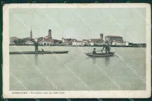 Ferrara Comacchio Boote FALTEN REIß Postkarte KF0067 - Bild 1 von 2