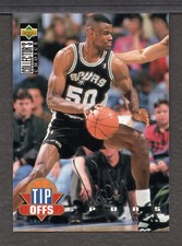 1994-95 Collector's Choice - David Robinson Silver Signature #189