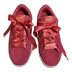 Puma Women's Suede Soft Foam Sneaker Shoes Size 6 Pink pre-owned - Picture 1 of 8