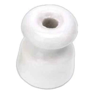 isolatore porcellana ceramica cavi trecciati diametro 18mm cavo treccia nottoli - Foto 1 di 5