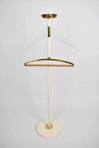 Lucite and Brass Valet Stand by Vereinigte Werkstätten made in the 1950s - Picture 1 of 18