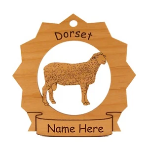 Ornamento pecora Dorset personalizzato con il nome della tua pecora - Foto 1 di 1
