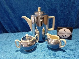Caffettiera zucchero e latte / pascoli Bauscher / Art Dèco / anni 20/30 - Foto 1 di 11