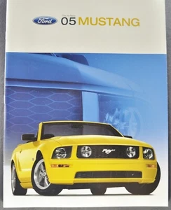 2005 Ford Mustang Brochure GT Coupe Convertible V6 Excellent Original 05 - Picture 1 of 14