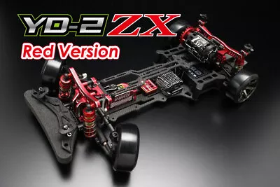 YOKOMO 1/10 Scale YD-2 ZX Red Version Drift Car Chassis Kit Model Sealed - Image 1 of 4