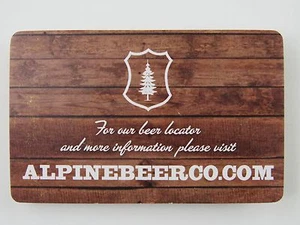 ALPINE Beer Co Informationsbeschreibung: Duett, Willy Vanilly, Nelson, Bad Boy + - Bild 1 von 3