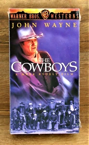 New Sealed The Cowboys John Wayne Bruce Dern ( VHS 1997 ) Western - Imagen 1 de 4