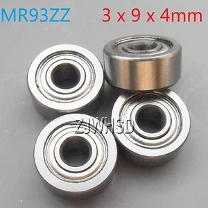 4pcs MR93zz Sealed Bearing 3 x 9 x 4 mm for TAMIYA TRAXXAS HPI LOSI RC Hobby DIY - Picture 1 of 1