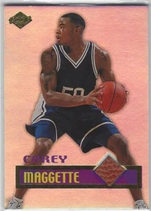 COREY MAGGETTE DUKE BLUE DEVILS ACC COLLECTOR'S EDGE AUTHENTIC GAMEBALL CARD - Picture 1 of 2