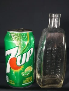 Antique Bottle Wildroot Company Inc 6” Clear Uncolored Embossed Glass Buffalo - Picture 1 of 8