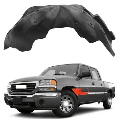 Front Left Side Fender Liner For 2007-2013 GMC Sierra 1500 20953679 GM1248189 Foto 1 de 4