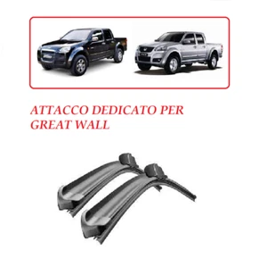 COPPIA SPAZZOLE TERGI TERGICRISTALLO SPECIFICHE PER GREAT WALL STEED 3 E 5 - Imagen 1 de 1