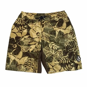 Volcom Mod Tech Swimming Shorts Men’s Size 32 Multicolor Hawaiian Style Pullover - Picture 1 of 13