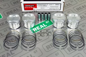 Manley Platinum Series Forged Pistons B16A 81mm STD 1.2 cc 9.6:1 77.4mm Stroke - Picture 1 of 9