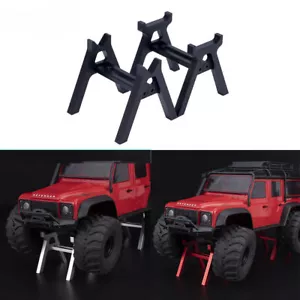 Para 1/18 UTB18 TRX-4M 1/24 SCX24 FCX24 AX24 Soporte de gato de metal Soporte de mantenimiento - Imagen 1 de 14